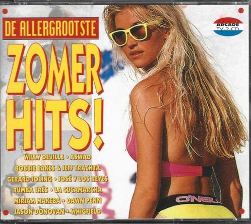 2 CD De Allergrootste Zomerhits!, Cd's en Dvd's, Cd's | Verzamelalbums, Zo goed als nieuw, Dance, Ophalen of Verzenden
