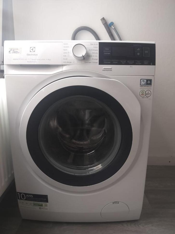 Electrolux perfectcare 600 sensicaresystem, Elektronische apparatuur, Wasmachines, Zo goed als nieuw, Voorlader, 8 tot 10 kg, 90 tot 95 cm