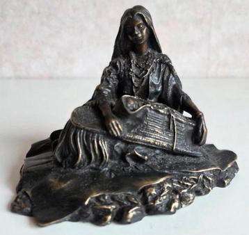 Franz iffland 1862-1935 sculptuur Moeder met Kind - Brons beschikbaar voor biedingen