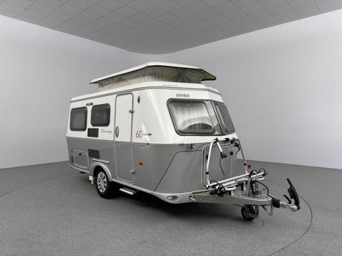 Eriba Touring Triton 430 GT 60 Levelsysteem Voortent Mover, Caravans en Kamperen, Caravans, Overige, Eriba, Vast bed, 4 tot 5 meter