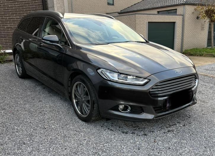 Mondeo Titanium, Auto's, Ford, Particulier, Mondeo, Trekhaak, Diesel, Euro 6, Break, 5 deurs, Handgeschakeld, Zilver of Grijs
