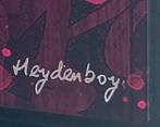 Heydenboy: acrylglas bord genummerd op 6.