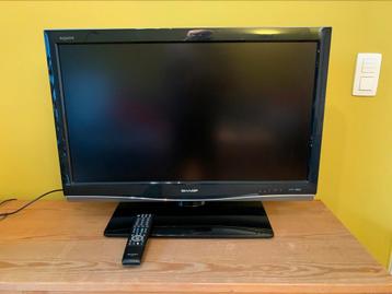 TV 32 inch Full HD sharp Aquos, Audio, Tv en Foto, Televisies, Ophalen, LCD, Zo goed als nieuw, Sharp