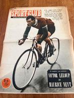 Hebdo Sport Club met cover Rik Van Steenbergen -1951, Boeken, Verzenden, Gelezen, Lopen en Fietsen