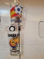 2 Glazen wk Espana 1982, Verzamelen, Sportartikelen en Voetbal, Ophalen of Verzenden, Zo goed als nieuw