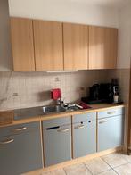 Keuken te koop., Maison & Meubles, Cuisine | Cuisines complètes, Gris, Bois, Enlèvement, Utilisé