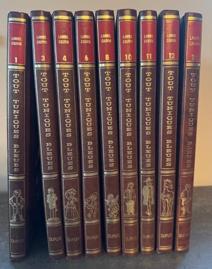 Tuniques Bleues typés Rombaldi, Boeken, Stripverhalen, Gelezen, Meerdere stripboeken, Ophalen of Verzenden
