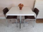 Keukentafel met 3 stoelen, Huis en Inrichting, Tafels | Eettafels, Ophalen, Gebruikt