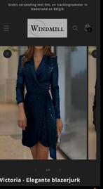 Nieuw! Victoria Blazer jurk maat L, Kleding | Dames, Jurken, Blauw, Maat 42/44 (L), Nieuw, Ophalen of Verzenden