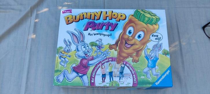 Bunny Hop party bewegingsspel, Hobby en Vrije tijd, Gezelschapsspellen | Bordspellen, Zo goed als nieuw, Ophalen of Verzenden