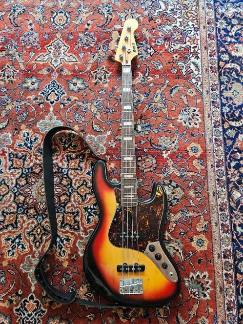 Morris Jazz Bass - ruilen voor een short scale, Muziek en Instrumenten, Snaarinstrumenten | Gitaren | Bas, Gebruikt, Elektrisch