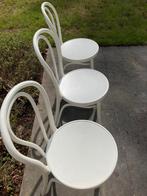 3 witte ‘thonet’ stoelen, IKEA, Jardin & Terrasse, Comme neuf, Enlèvement