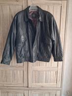 Echte ledere winterjas maat 56,( XL) zwart, Ophalen, Maat 56/58 (XL)