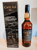 Whisky Caol Ila Single malt 25 jaar oud, Verzamelen, Vol, Ophalen of Verzenden, Zo goed als nieuw