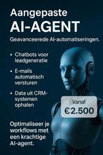 AI Agent op maat - Digitale medewerker voor jouw bedrijf