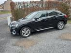 Audi q3 tdi sport line automaat, zwart,ongevalvrij,11/2023, Auto's, Zwart, Leder, Diesel, 5 deurs