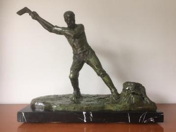 bronzen beeld beschikbaar voor biedingen