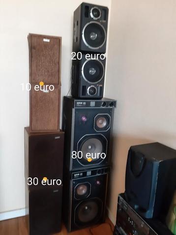 Luidsprekers, Audio, Tv en Foto, Luidsprekerboxen, Ophalen, Gebruikt