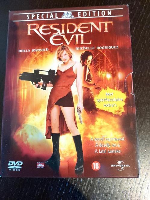Resident Evil Special edition, Cd's en Dvd's, Dvd's | Actie, Zo goed als nieuw, Actiethriller, Vanaf 16 jaar, Ophalen of Verzenden