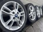 Originele set 15 inch Ford Fiesta Fusion B Max velgen banden, 4 Saisons, Pneus et Jantes, Véhicule de tourisme, 15 pouces