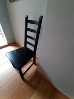 5 zwarte stoelen, Ophalen, Gebruikt, Zwart, Vijf, Zes of meer stoelen