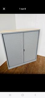Armoire métallique à rideaux 135120cm 3 étagères avec clés, Maison & Meubles, Enlèvement, Comme neuf
