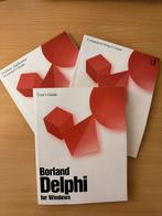 3x computerboeken (Borland Delphi for Windows), Ophalen of Verzenden, Gelezen