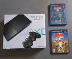 Sony PlayStation 2 + 2 spelletjes, Enlèvement ou Envoi, Utilisé