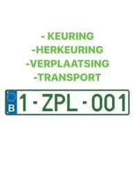 Z-Platen voor keuringen en herkeuringen. beschikbaar voor biedingen
