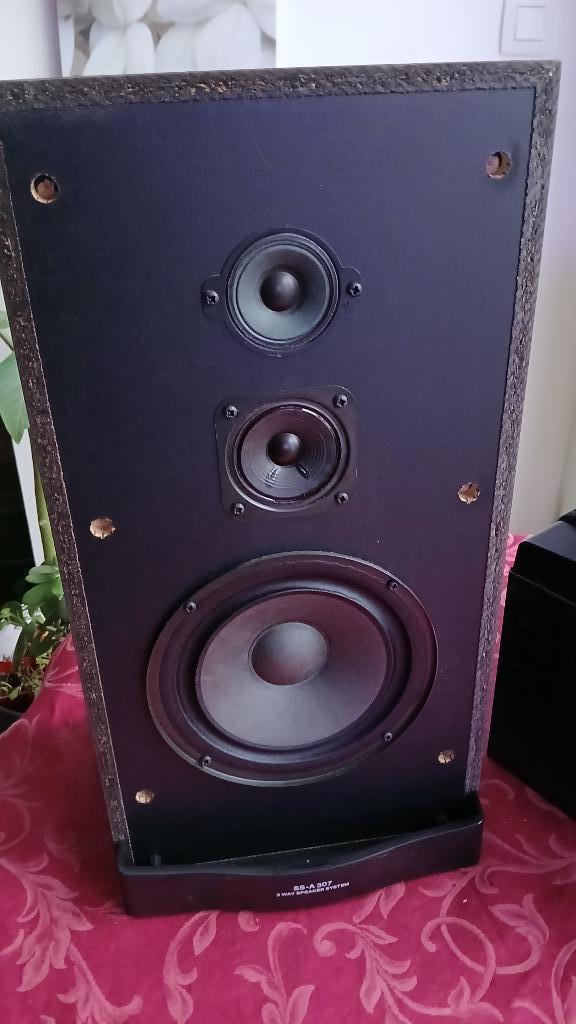 Sony 80w speaker baffle speaker, Audio, Tv en Foto, Luidsprekerboxen, Zo goed als nieuw, Front, Rear of Stereo speakers, 60 tot 120 watt