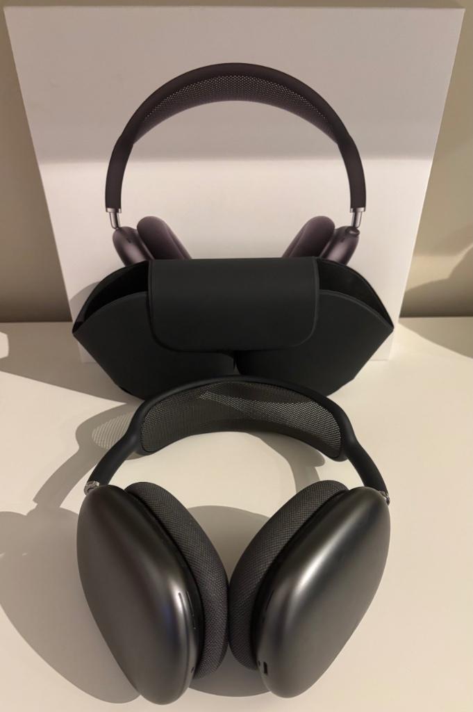 Apple AirPods Max (Space Grey) Lightning, Audio, Tv en Foto, Hoofdtelefoons, Zo goed als nieuw, Over oor (circumaural), Overige merken