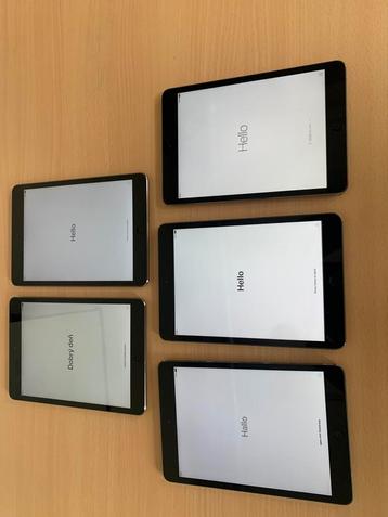 Ipad Mini 2, 5 stuks beschikbaar beschikbaar voor biedingen