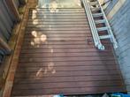 Houten garagepoort Hoogte 224cm x Breedte 244cm, Tuin en Terras, Ophalen of Verzenden, Zo goed als nieuw