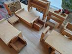 Vintage houten poppenhuis meubeltjes, Ophalen, Gebruikt, Accessoires