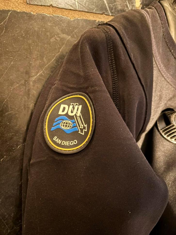 Droogpak Dui (nekseal en rits te vervangen), Watersport en Boten, Duiken, Gebruikt, Duikpak, Ophalen