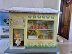 Miniatuur planten winkel met muziek, Verzamelen, Poppenhuizen en Toebehoren, Ophalen of Verzenden, Zo goed als nieuw, Overige typen