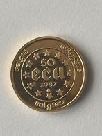 Gouden munt van 50 ecu 1987, Ophalen, Goud