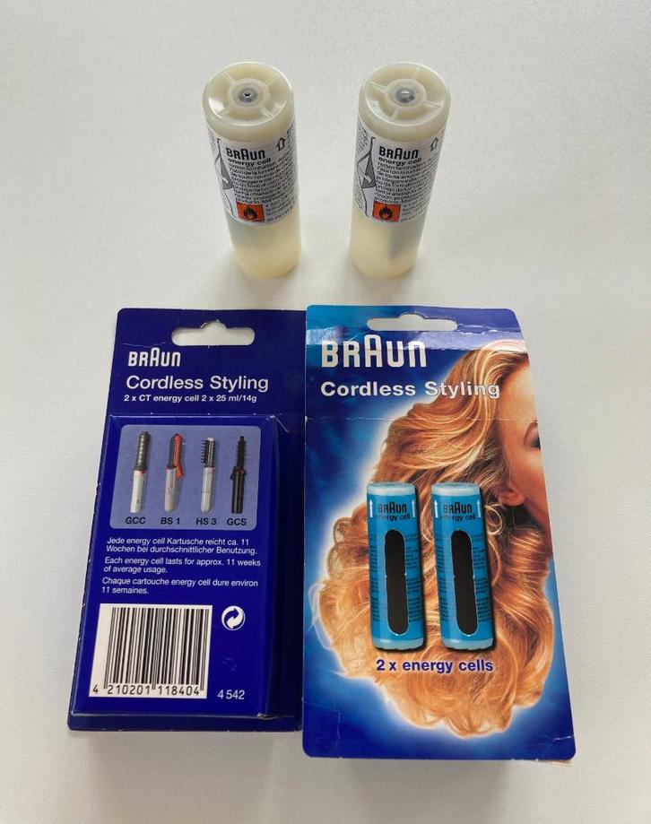 Braun CT energy cells, Elektronische apparatuur, Persoonlijke Verzorgingsapparatuur, Nieuw, Haarverzorging, Ophalen of Verzenden