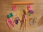Speelset barbie gymnastiek met balk, Ophalen of Verzenden, Zo goed als nieuw, Barbie