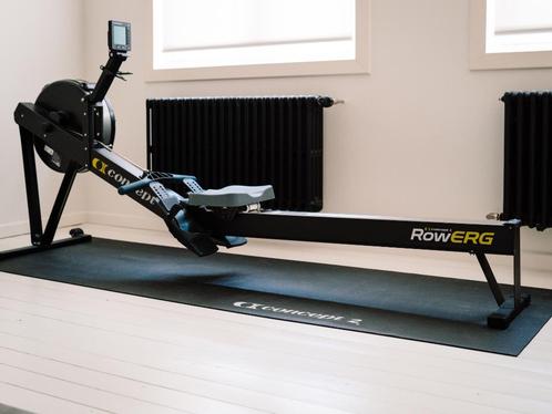 Concept2 RowErg + vloermat, Sport en Fitness, Fitnessapparatuur, Zo goed als nieuw, Roeitrainer, Armen, Benen, Borst, Buik, Rug