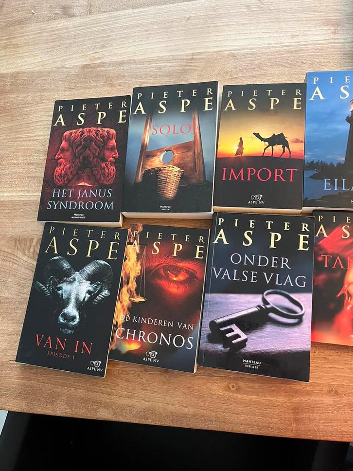 Pieter aspe boeken, Boeken, Thrillers, Ophalen