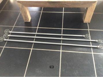 3 gordijnroedes beschikbaar voor biedingen