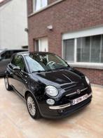 FIAT 500 1.2 LOUNGE, Stof, Zwart, Grijs, Particulier