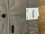 Mooie beige broek (stretch) maat 33/34, Maat 52/54 (L), Beige, Nieuw, Jack&Jones