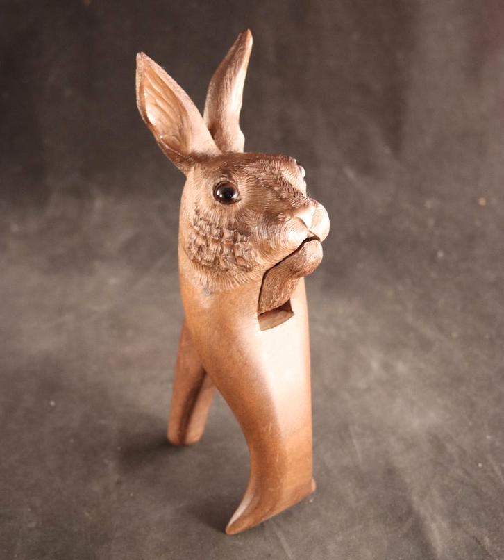 Antieke houten notenkraker, Antiek en Kunst, Antiek | Woonaccessoires, Ophalen of Verzenden