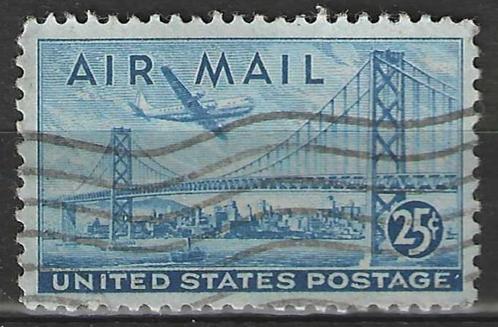 USA 1947 - Yvert 38PA - Douglas DC-4 (ST), Postzegels en Munten, Postzegels | Amerika, Gestempeld, Verzenden