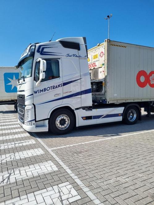 Volvo FH 500, Auto's, Vrachtwagens, Bedrijf, Volvo, Diesel, Euro 6, 2 deurs, Automaat, Wit, Beige, Kunstmatig leder, Ophalen