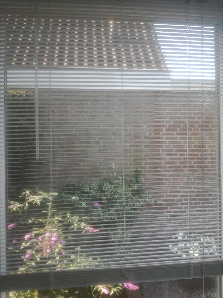 JALOEZIEEN (10 hor. + 1 vert.) 25 mm, diverse afmetingen!, Huis en Inrichting, Stoffering | Gordijnen en Lamellen, Zo goed als nieuw