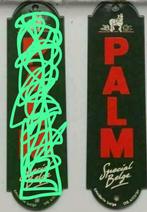 GEZOCHT emaille PALM deurpostje, bordje, Ophalen, Palm