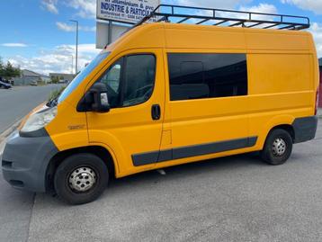 Peugeot boxer 2.2 HDI dubbel cabine6 lichte vracht 185.522km